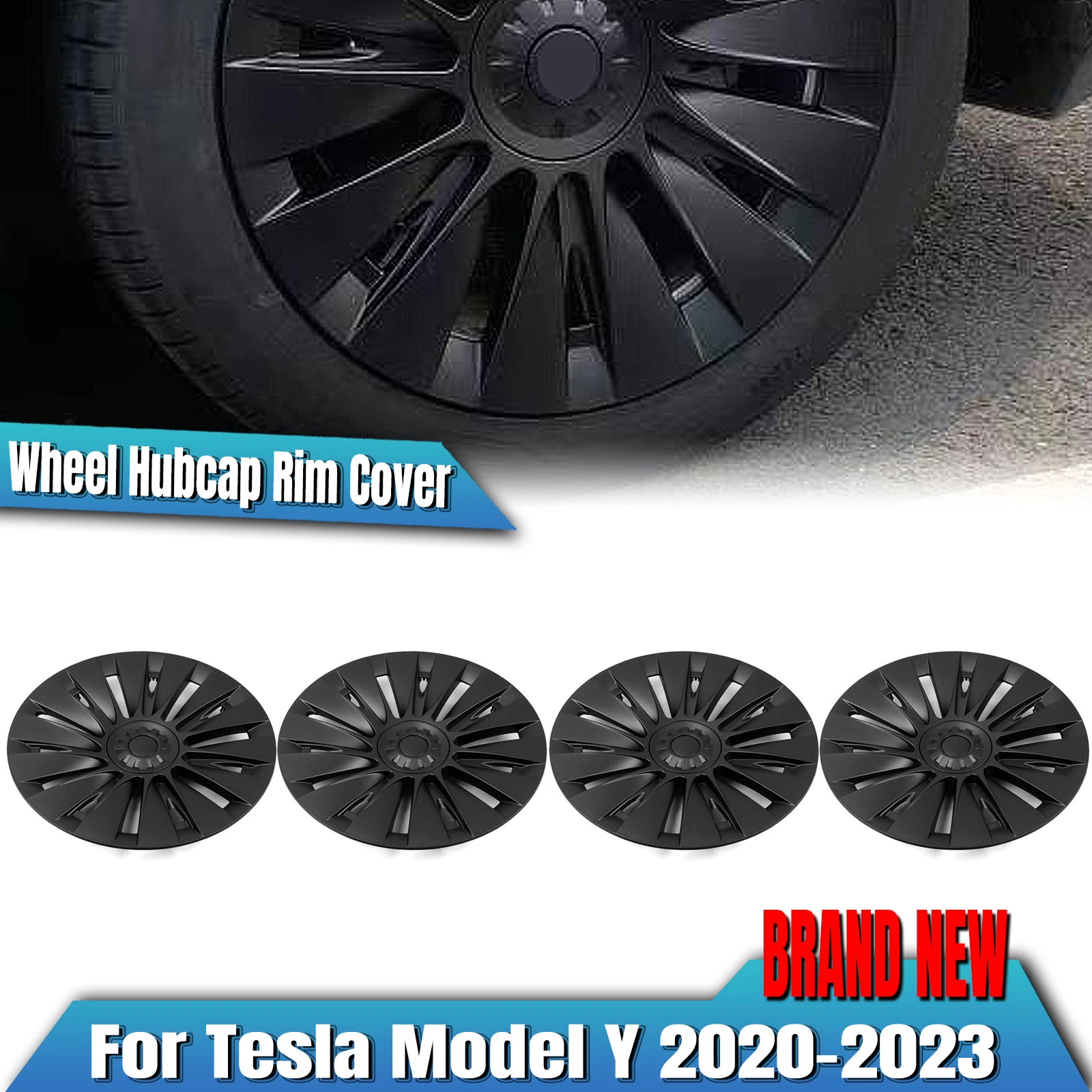 Kołpaki kołpaków Osłona felgi Kołpaki piasty do Tesla Model Y 2020 2021 2022 2023 2024