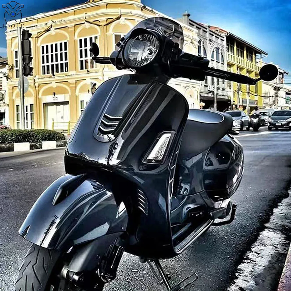 

Motorcycle Acrylic Small Windscreen Wind Deflector Protector Screen Windshield For VESPA GTS300 250 HPE 2013 - 2023 Accessories