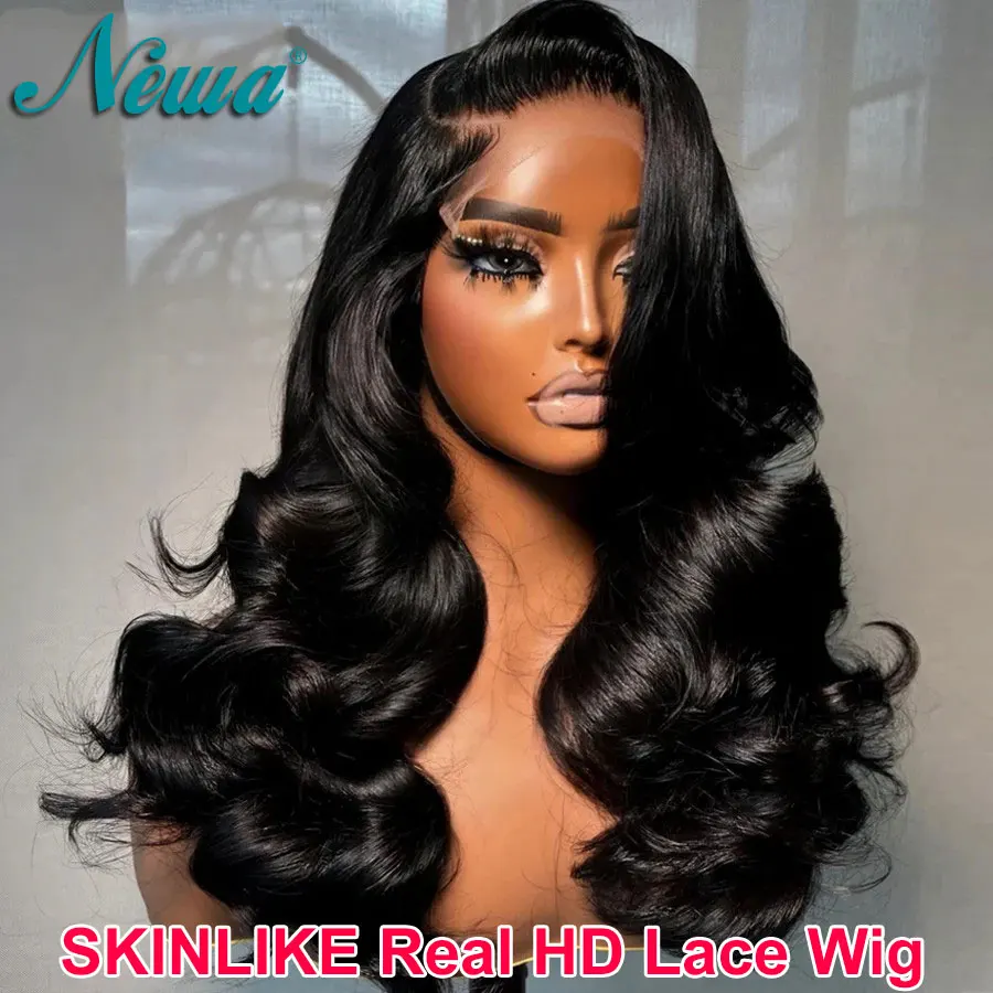 

Новый парик Newa Hair: ультра-плотный, с естественной линией роста волос, волнистый, с HD-кружевом 13x6, HD-кружевной фронтальный парик 13x4 из натуральных волос, предварительно выщипанный.