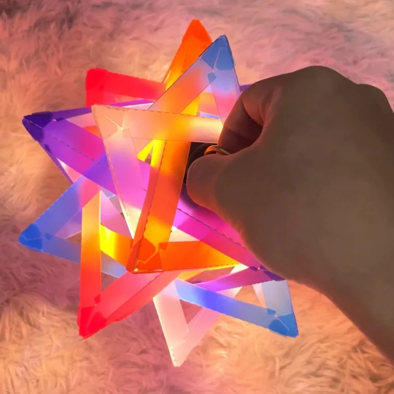 

ABBN-DIY Outdoor Star Camping Light Shade Waterproof Atmosphere Lampshade Wear-Resistant Camping Lamp Cover Light Accessories