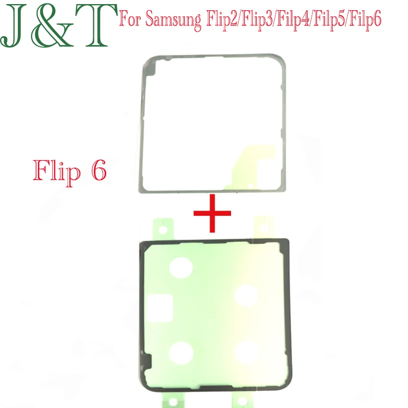 For Samsung Galaxy Z Flip 2 3 4 5 6 Rear Battery Back Cover Housing Waterproof Seal Sticker Adhesive Glue Tape image 5