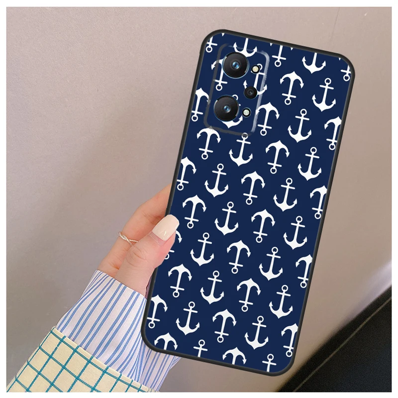 Anchor Boat Phone Case For Realme GT Neo 2T 3T For 8 Pro 8i GT Master GT Neo 2 C15 C21 C25 C31 C35 Coque