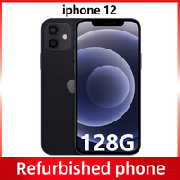 Refurbished phone APPLE iPhone 12 128go unlock smartphone inches screen OLED A14 Bionic chip double 12mp
