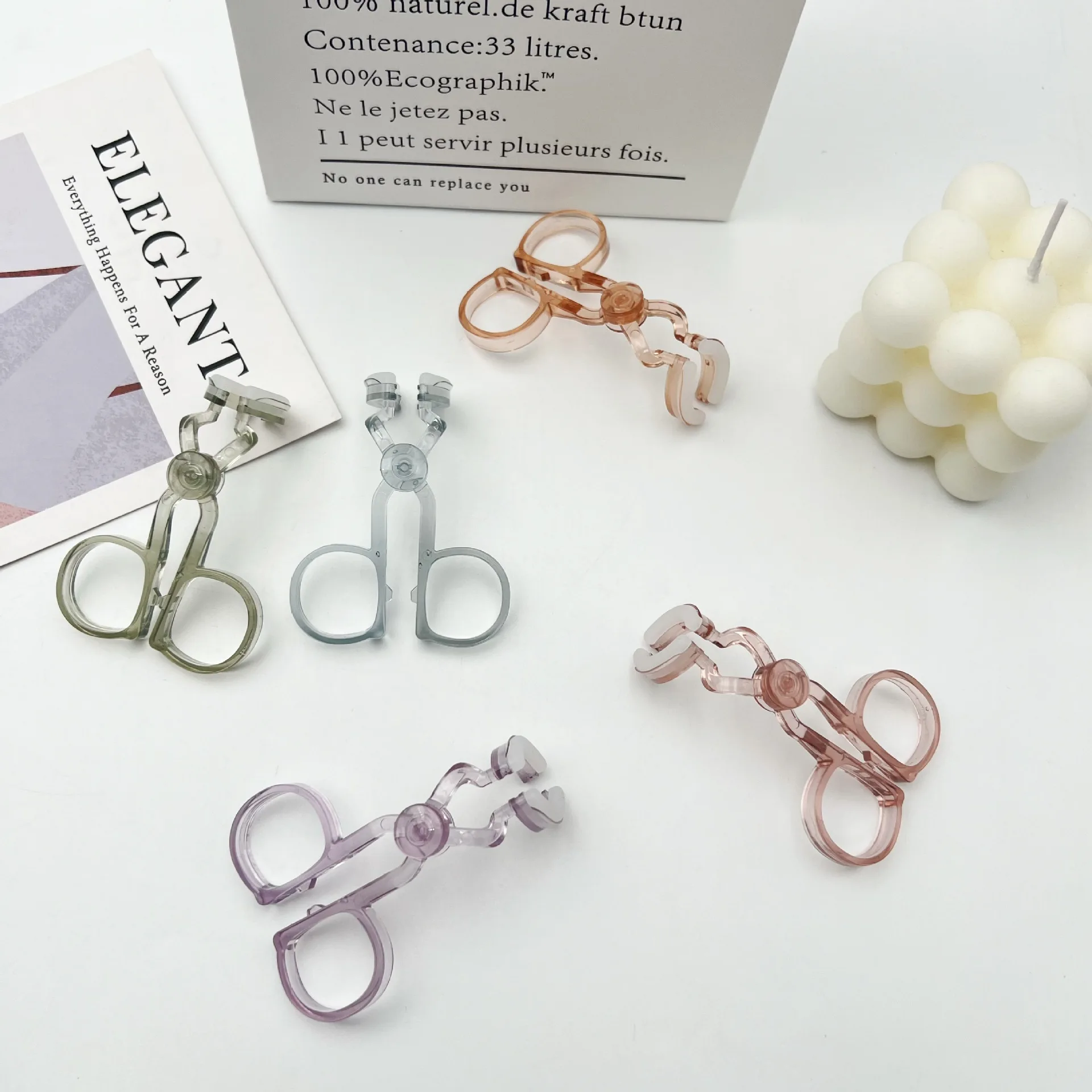 5 ألوان عدسات لاصقة قضيب مريح لفتحة العين عدسات لاصقة يرتدي أدوات ملحقات العدسات #6