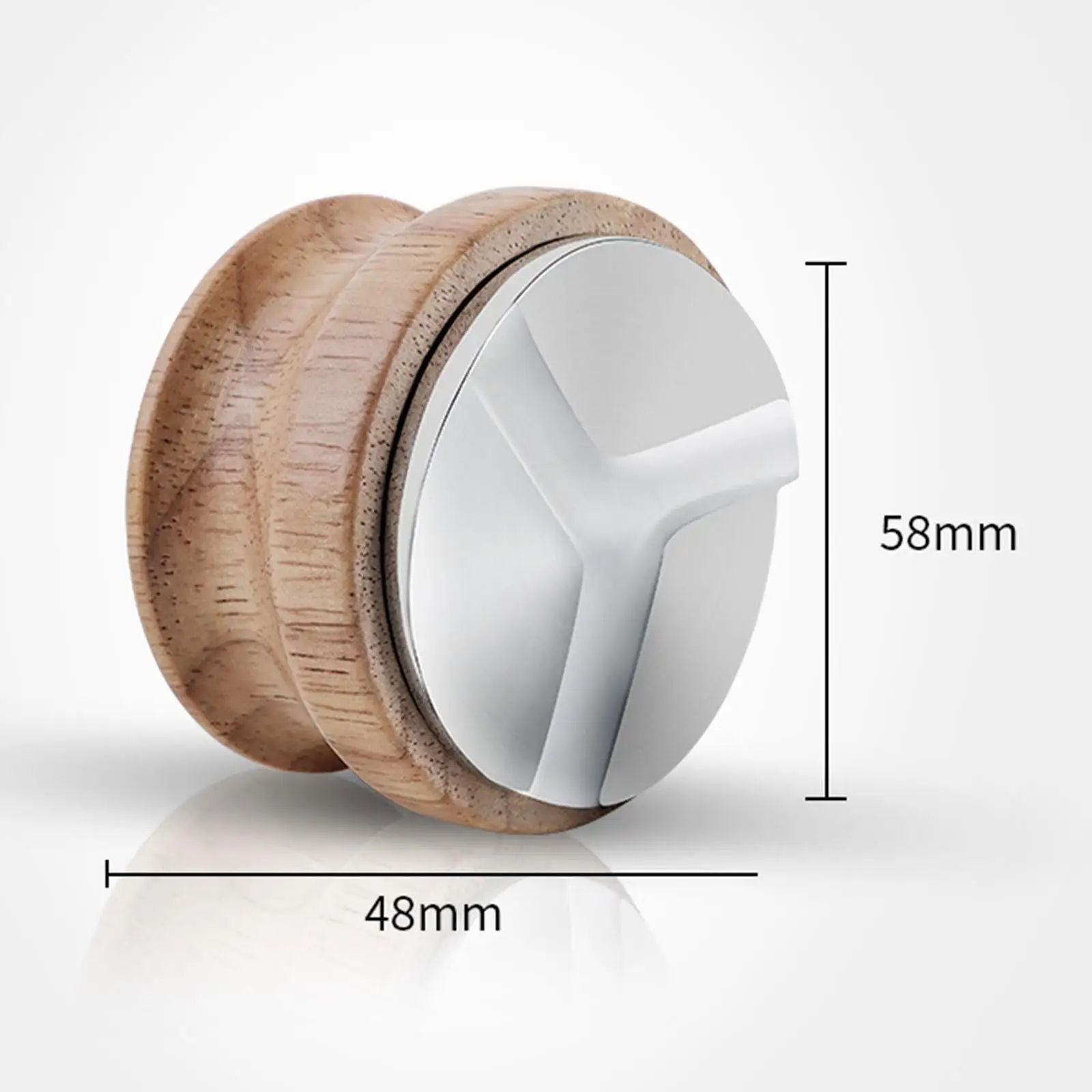 Профессиональный темпер для кофе с деревянной ручкой, инструмент для выравнивания, профессиональный распределитель эспрессо, инструмент для выравнивания, распределитель бариста