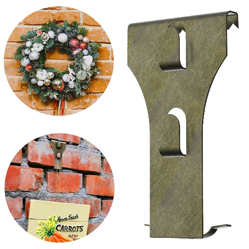 Brick Hook Clips-Bricks Hook Clip For Hanging Outdoors Wall Pictures, Brick Hangers Fastener Hook Brick Clamps