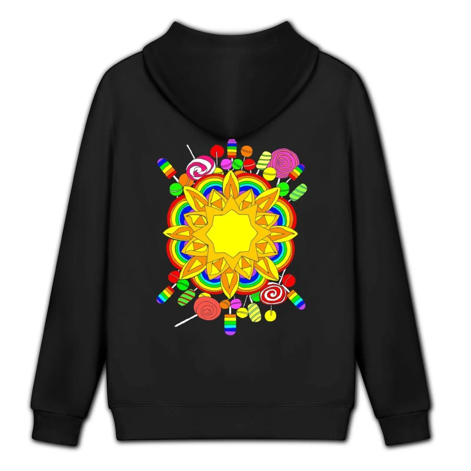 Sunshine, Lollipops and Rainbows Hoodie men's sweat-shirt men's autumn clothes fashion men korean clothes hoodies for men