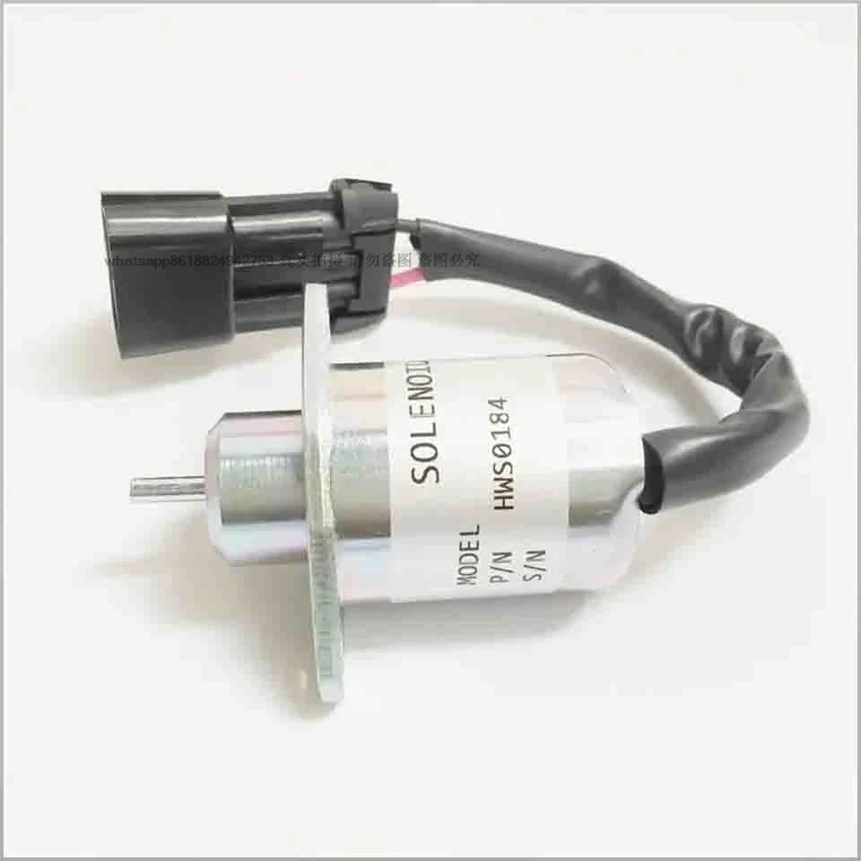 

12V SA-4561-T Fuel Shutdown Solenoid Valve 1503ES-12A5UC9S For Kubota CT4.91-V1505 CT3.69-D1105 Thermo King