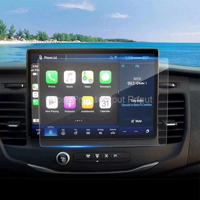 

Screen Protector for Ford Transit (Passenger Van XL/XLT) 2022-2025 12-inch car navigation infotainment tempered glass