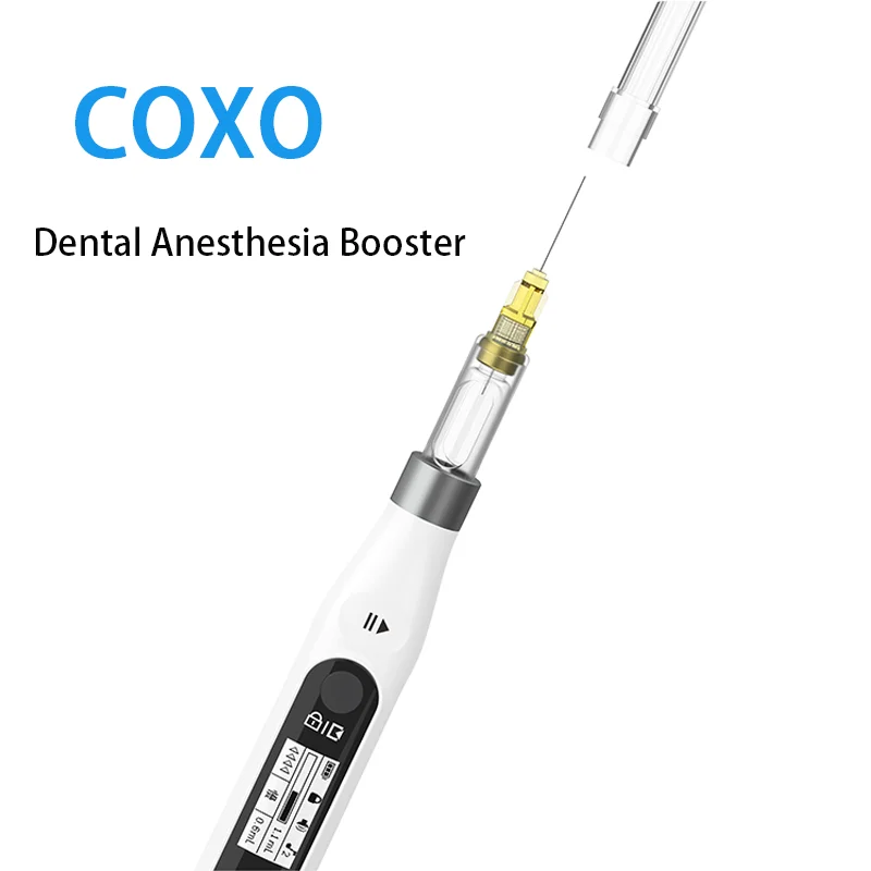 COXO GENI Dental Anesthesia Booster Painless Local Anestheisa Injector No Pain Wireless Oral Injection 3 Mode Dentistry Product