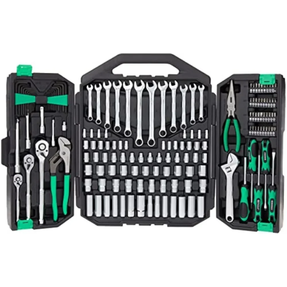 For 170-Piece All-Purpose Tool Kit and Socket Set, 16 x 20 x 3.5 in