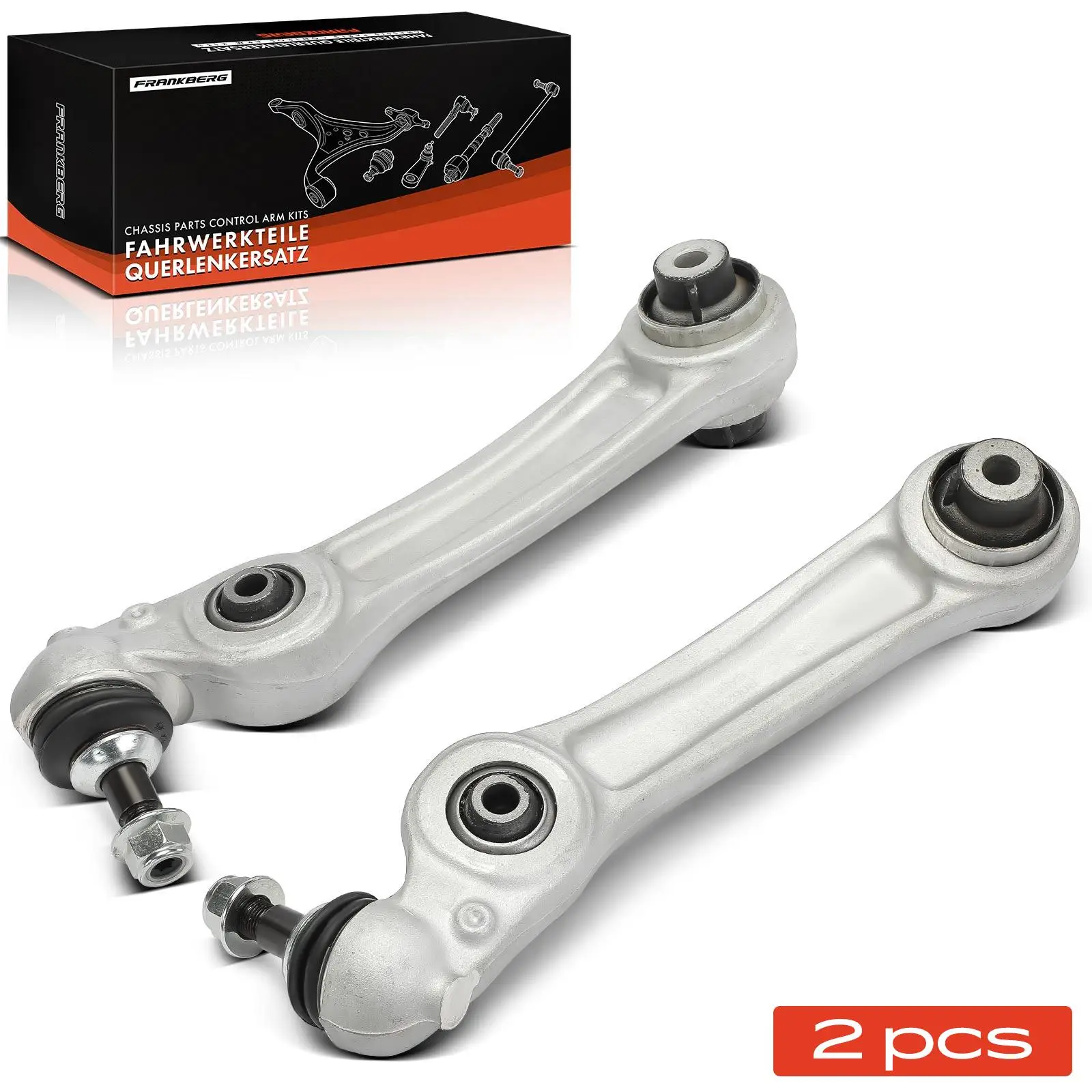 Frankberg 2x Brazo de control del eje delantero para BMW Serie 5 Gran Turismo F07 7ER F01 F02 F03 F04 6.0L 2008-2017 31126775964 31126775963