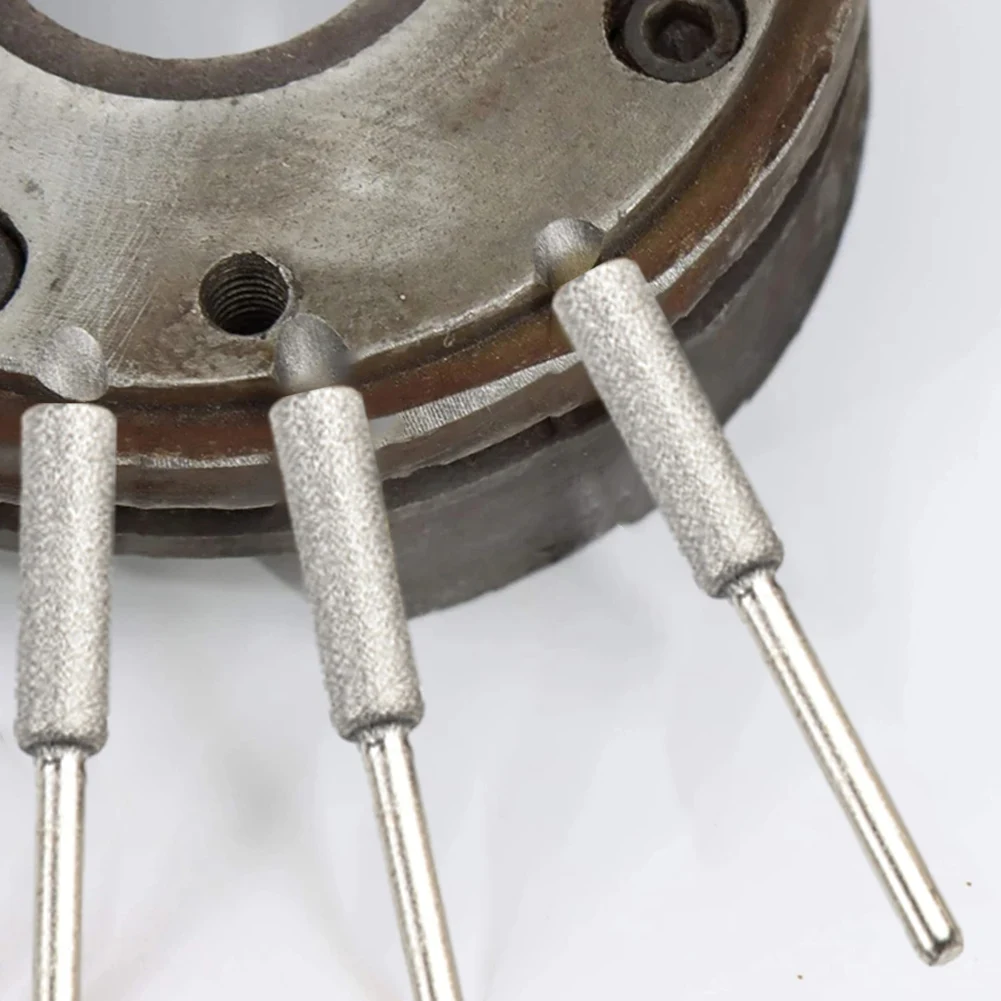 6 шт., точилка для бензопилы, шлифовальная головка, вращающийся напильник, инструмент для заточки 4/4,8/5,5 мм, точилки для бензопилы для заточки и полировки