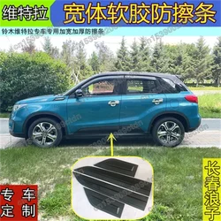 Car accessories For 2016 2017 2018 Suzuki Vitara ABS car body side moldings side door decoration Car styling