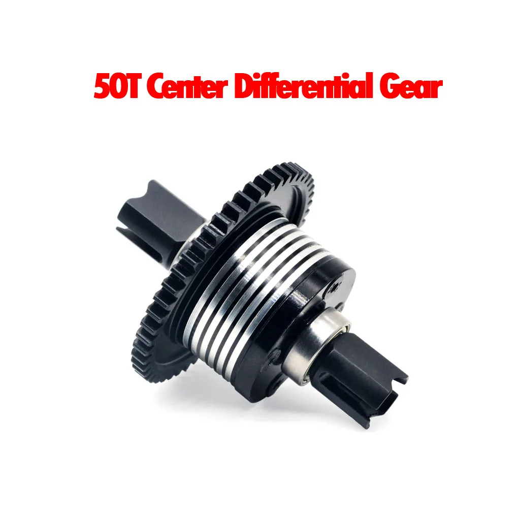 50T Center Differential Gear Set for DF-Models 8654 ZD Racing DBX-07 / EX-07 1/8 Car Truck RC Car Parts