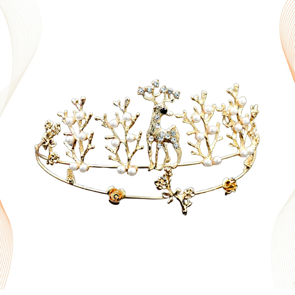 

Elegant Wedding Bride Bride Crown Stylish Hair Accessories Women Bridal Headb Birthday Gift Prom Party Decorations