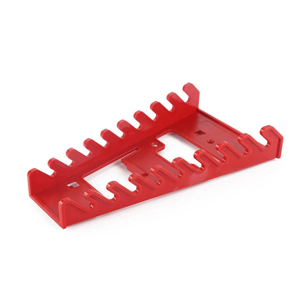 Plastic Storage Tools Wrench Spanner Sorter Holder Wall Mounted Tray Rack Storage Organizer Household Socket Tool Organizer