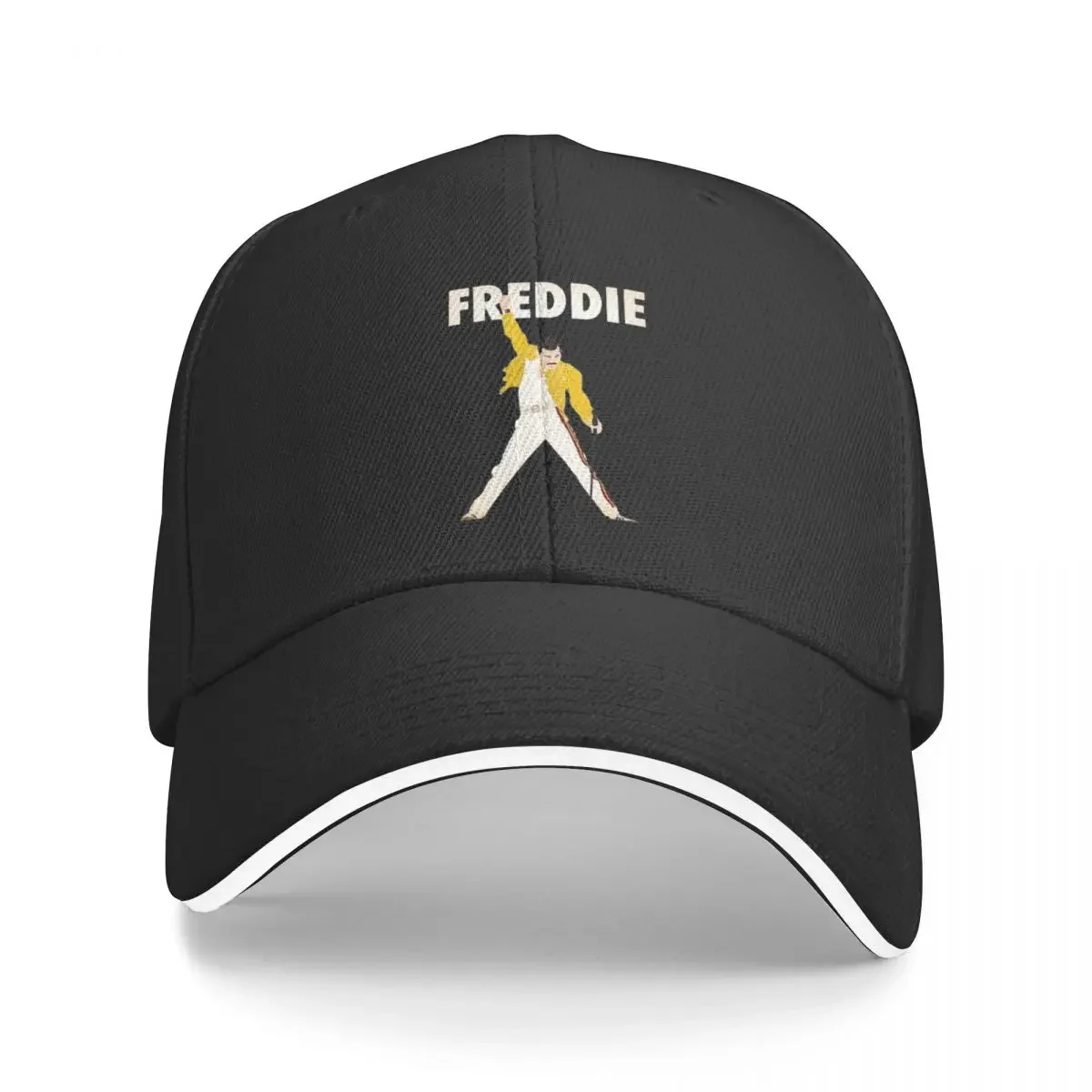 White Freddie Letters Music High Qualiy Baseball Caps For Men Coquette Four Seasons Hip Hop Trucker Cap Hot Sale Sun Hat