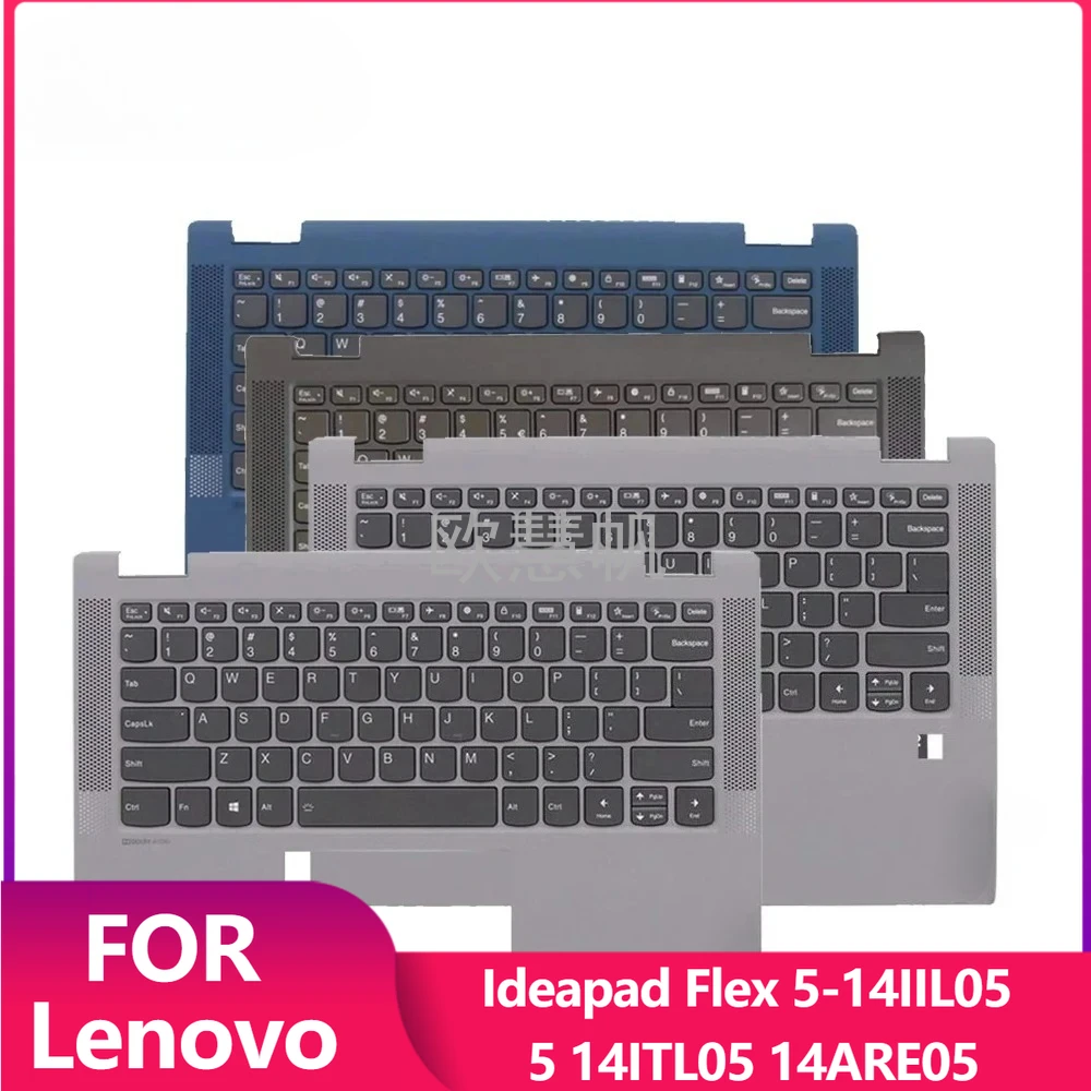 

T чехол с подсветкой для рук, клавиатура для Lenovo Ideapad Flex 5-14IIL05 5 14ITL05 14ARE05, верхняя крышка 5CB1C39899 5CB0Y85490