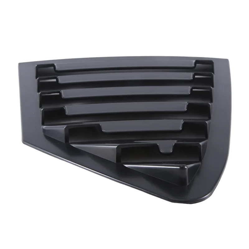 

Classy-Matte Black Rear Side Vent Quarter Window Louver Shutter Cover Trim Component For Ford Focus 2019-2020