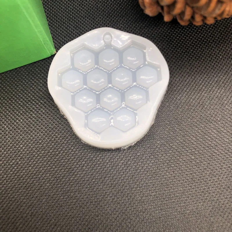 DIY honeycomb shape dropping mold soft candy cake chocolate candy biscuit mold baking kitchen silicone mold