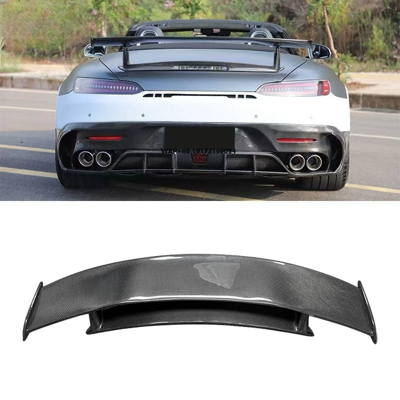 

Carbon Fiber Rear Spoiler GT Wing for GT GTR GTS GTC 2 Doors 2015+ Body Kit Car Auto Parts Accessories
