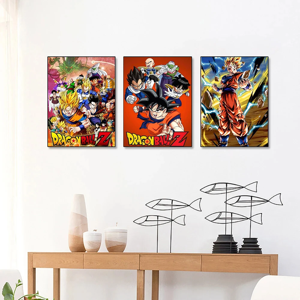 Pintura Diamante 5D Anime Supe - Resin Art Goku avaliação e preço
