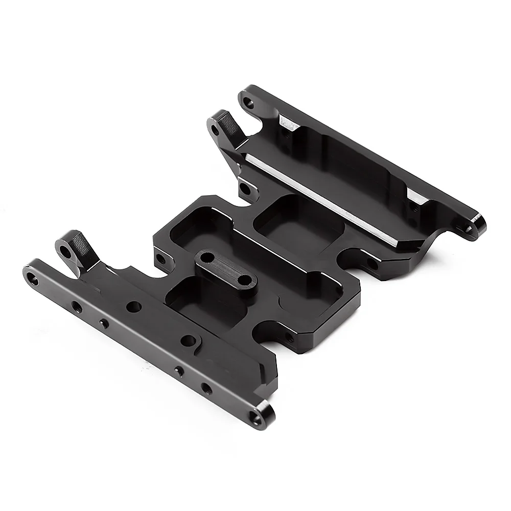 INJORA 1PCS Metal Gearbox Mount Transmission Holder for 1/10 RC Crawler Axial SCX10 II 90046 90047 90075