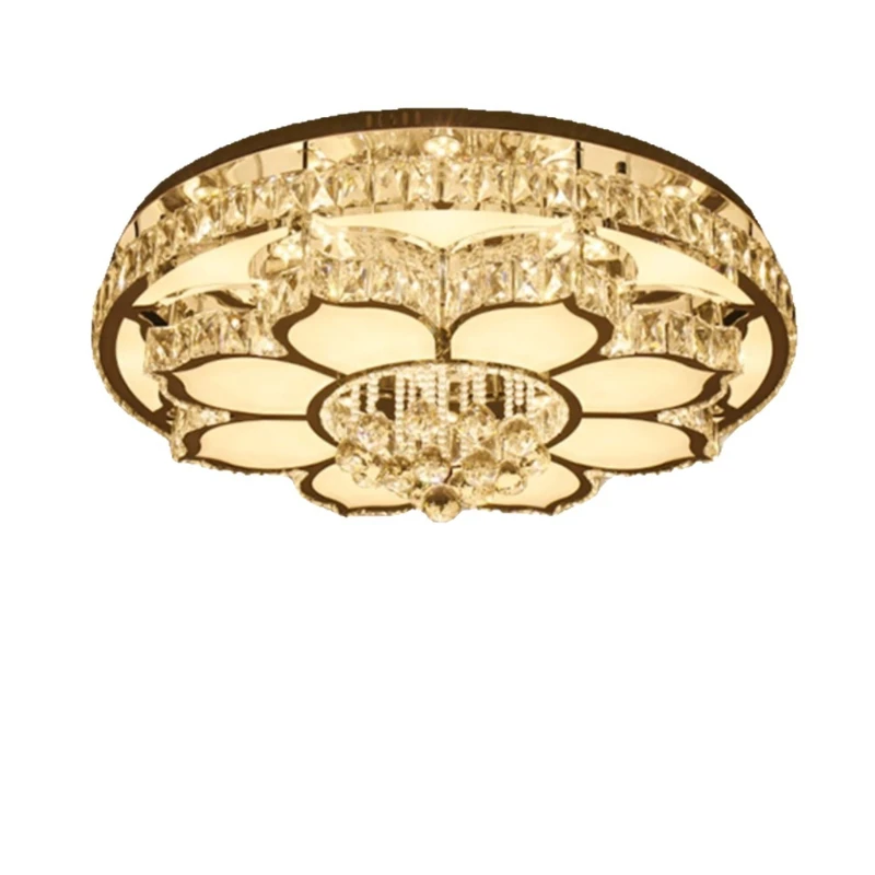 

Living room ceiling light led creative warm remote control flower-shaped bedroom light simple dining room