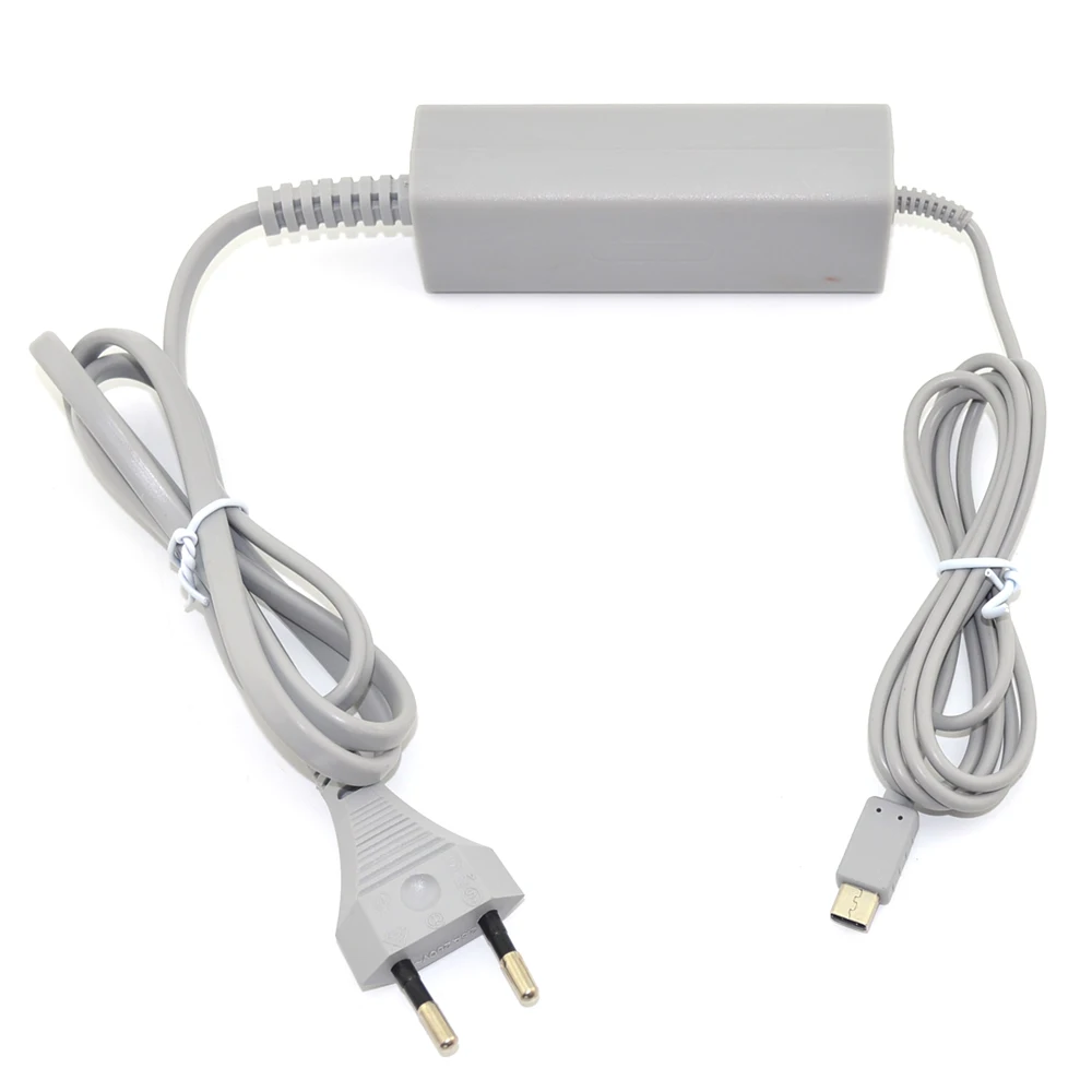 Ładowarka sieciowa z wtyczką EU do kontrolera Wii U Gamepad Joystick 100-240 V Domowy zasilacz ścienny — zdjęcie produktu 2