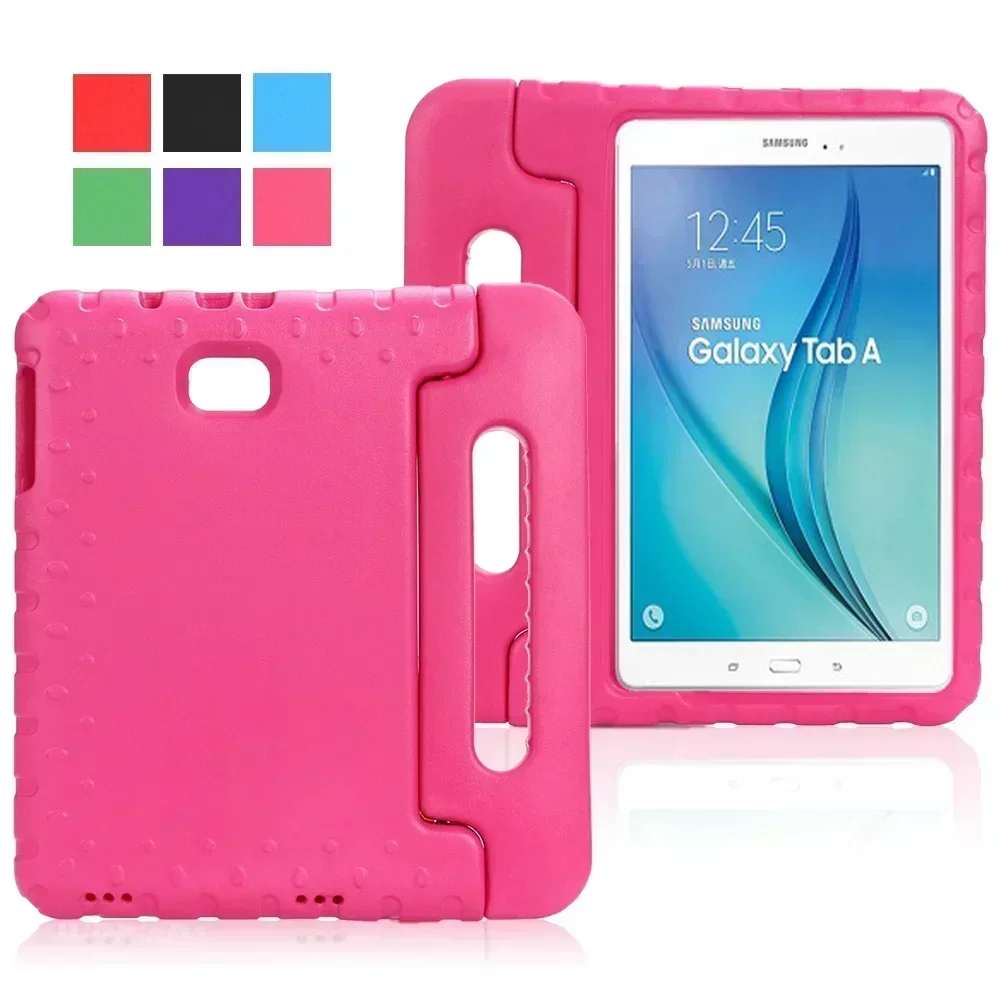 For Samsung Galaxy Tab A 10.1 inches 2016 Model number SM-T580 / T585 Case Shock Proof EVA full body stand Kids tablet cover