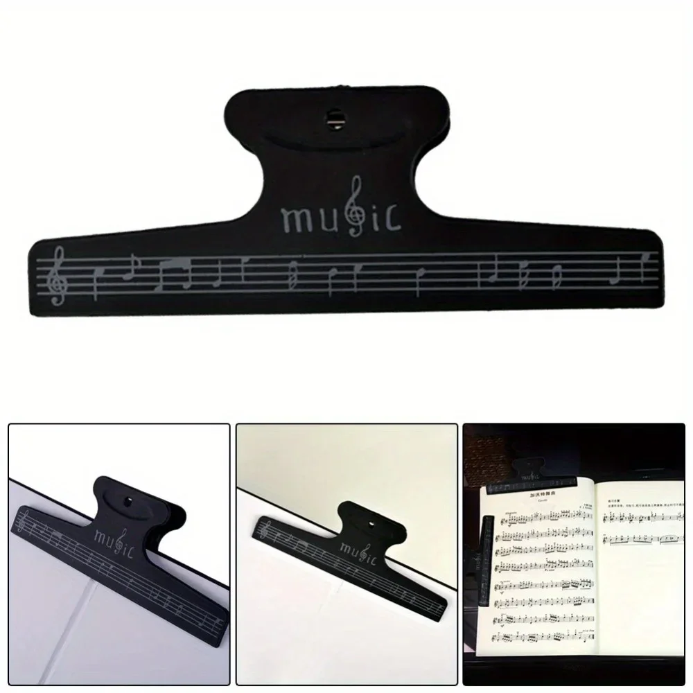 1 Sheet music clip, page note clip, guitar, violin, piano instrument accessories