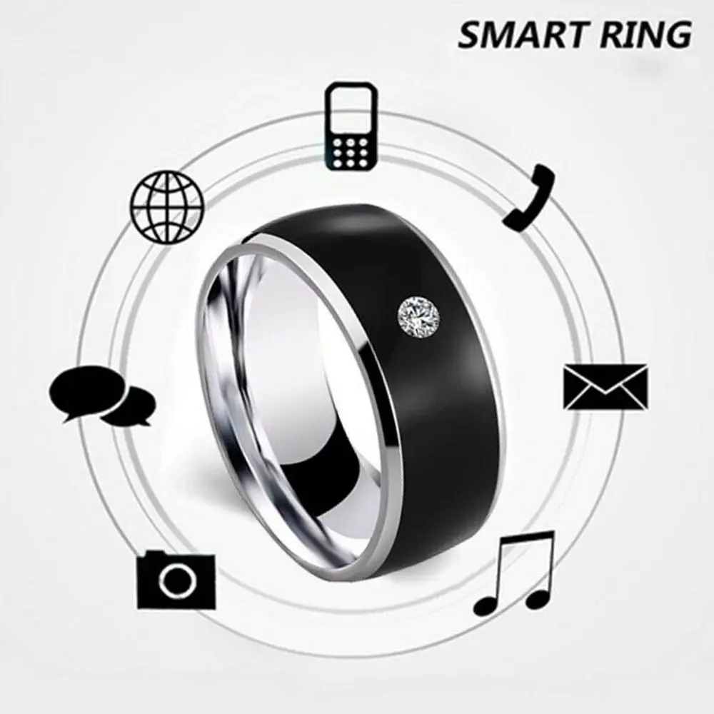 Anello da dito intelligente NFC L'usura intelligente collega l'attrezzatura del telefono Android Anelli Moda