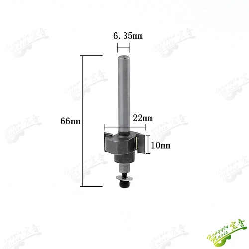 Imagen 2 del producto Cortador de ajuste de guitarra, cortador de bola en T con herramienta de ajuste de corte de rodamiento