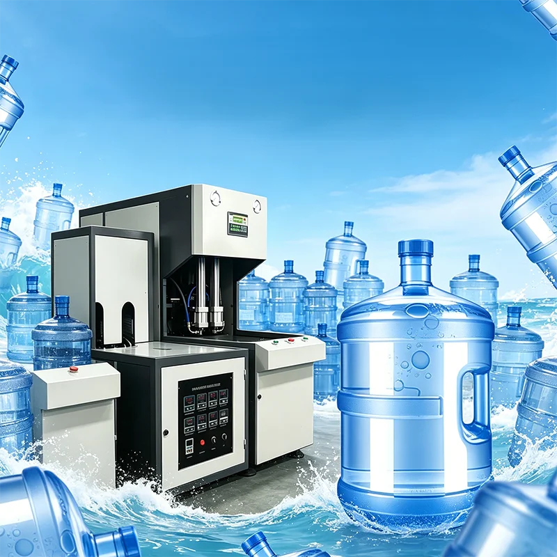 8 Cavity High Speed Automatic Pet Blow Molding Machine for 330ml to 500ml CSD Bottle