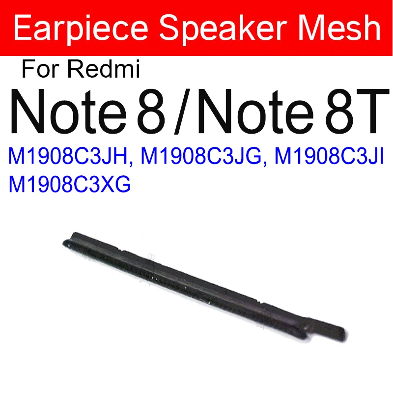 Earpiece Speaker Mesh Anti dust For Xiaomi Redmi Note 7 8 8T 9 10 Pro 4G 5G Grill Net For Redmi 9A 9T 9S K20 K30 Pro Prime