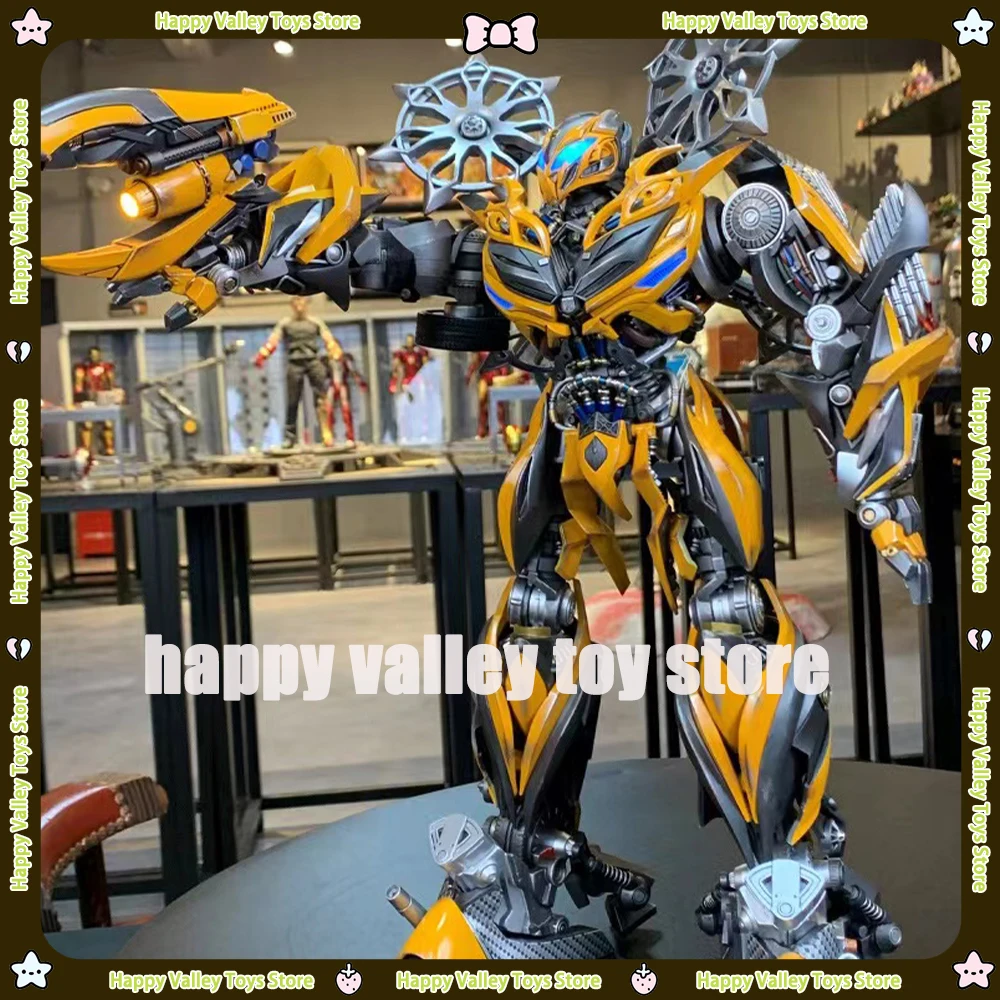 In Stock 1: 18 Alloy Version Bumblebee Comicave Transformation Cs Toys Movable Robot Diamond Model Alloy Model Toy Children Gift