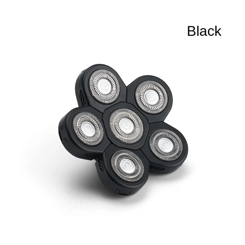 جديد 6 رئيس 6 رئيس ماكينة حلاقة استبدال شفرات استبدال رؤساء ماكينة حلاقة كهربائية رئيس الرطب والجاف ماكينة حلاقة كهربائية للرجال #3