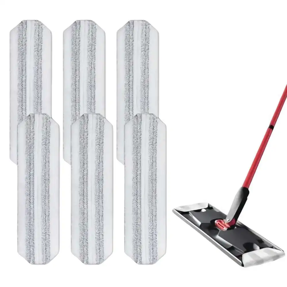Repuesto de Mopa Plana Vileda O-Cedar H2PrO, Funda de Mopa de Microfibra H2PrO, Almohadillas de Mopa Lavables y Reutilizables, Para Todo Tipo de Pisos Duros