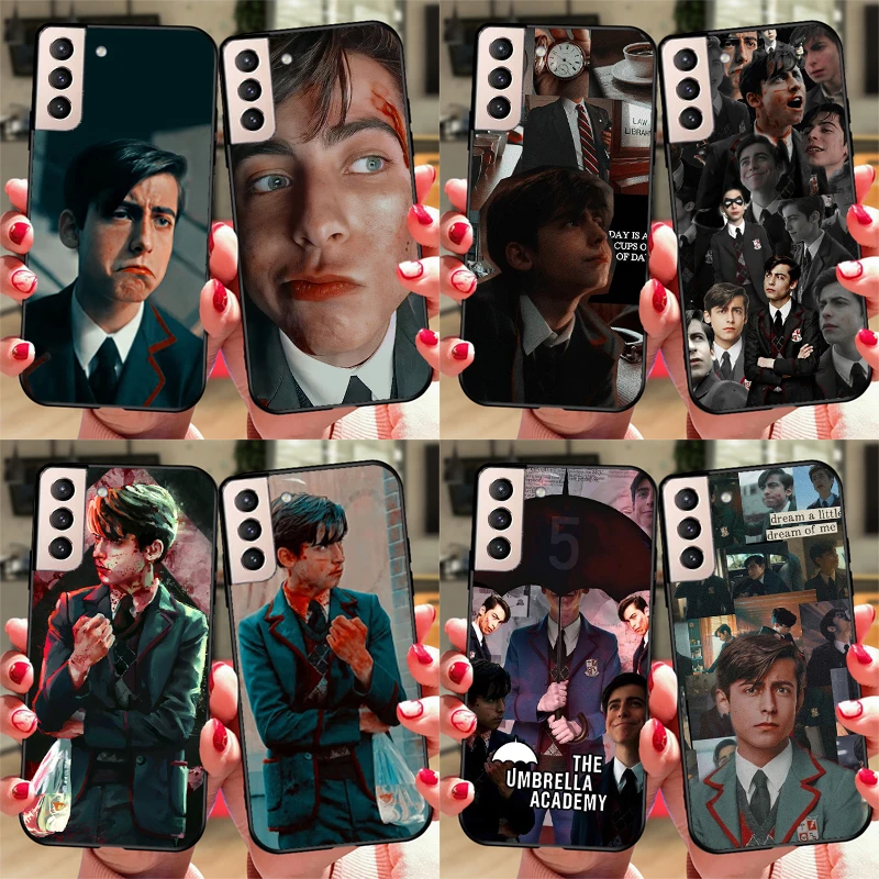 Umbrella Academy Five Aidan Gallagher Phone Case For Samsung Galaxy S23 S20 FE S21 Ultra S9 S10 Plus Note 10 20 S22 Ultra Cover