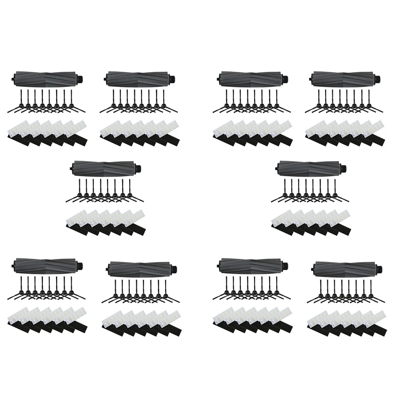 

10 Set Roller Side Brush Filter Replacement Kit For Osoji 950 Sweeping Robotic Vacuum Cleaner Accessories