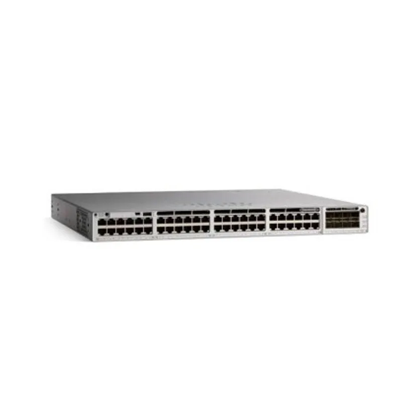Cisco 48 Ports PoE Modular Uplinks PoE Network Switch C9300-48P-A