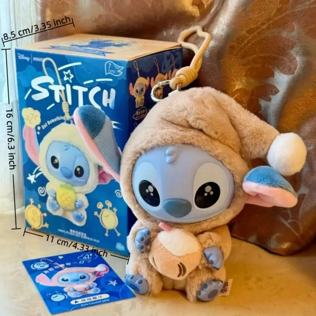 Caja ciega de punto de Disney para dormir, serie Snack, colgante de coche, muñeca bonita, caja misteriosa, muñeco de peluche, regalo de fiesta sorpresa, decoración del hogar