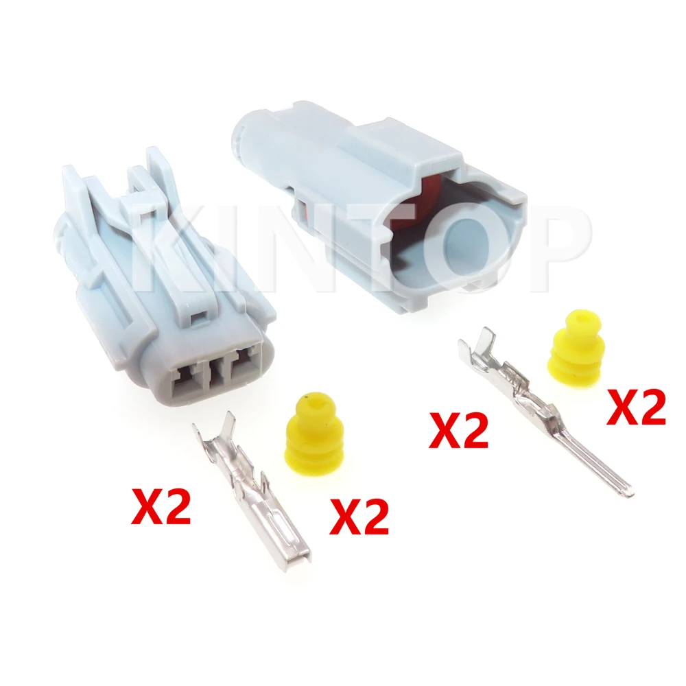 1 Set 2 Pins Auto Fog Light Plug 7222-1424-40 7223-1424-40 MG640322-4 MG610320 Car Running Lights Wire Socket AC Assembly For VW