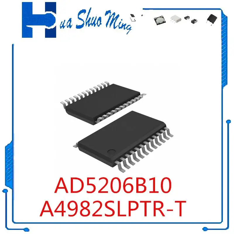 

10Pcs/Lot AD5206B10 AD5206BRUZ10 AD5206 A4982SLPT A4982SLPTR A4982 TSSOP-24