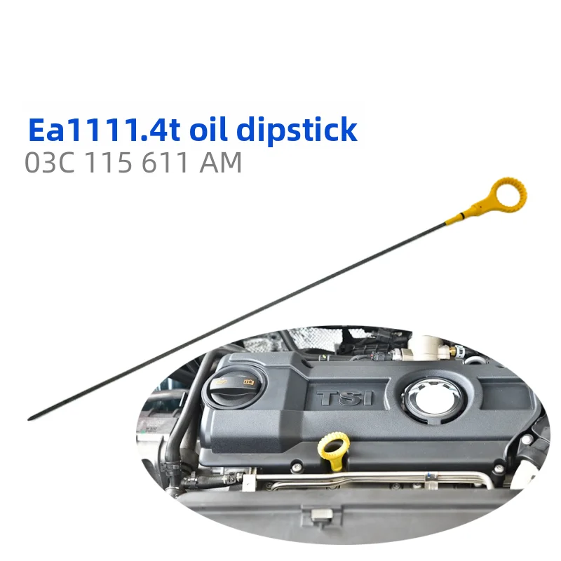 

For Volkswagen Sagitar Golf 6 magotan PASSAT Tiguan Touran LAVIDA Octavia Superb 1.4T Oil dipstick