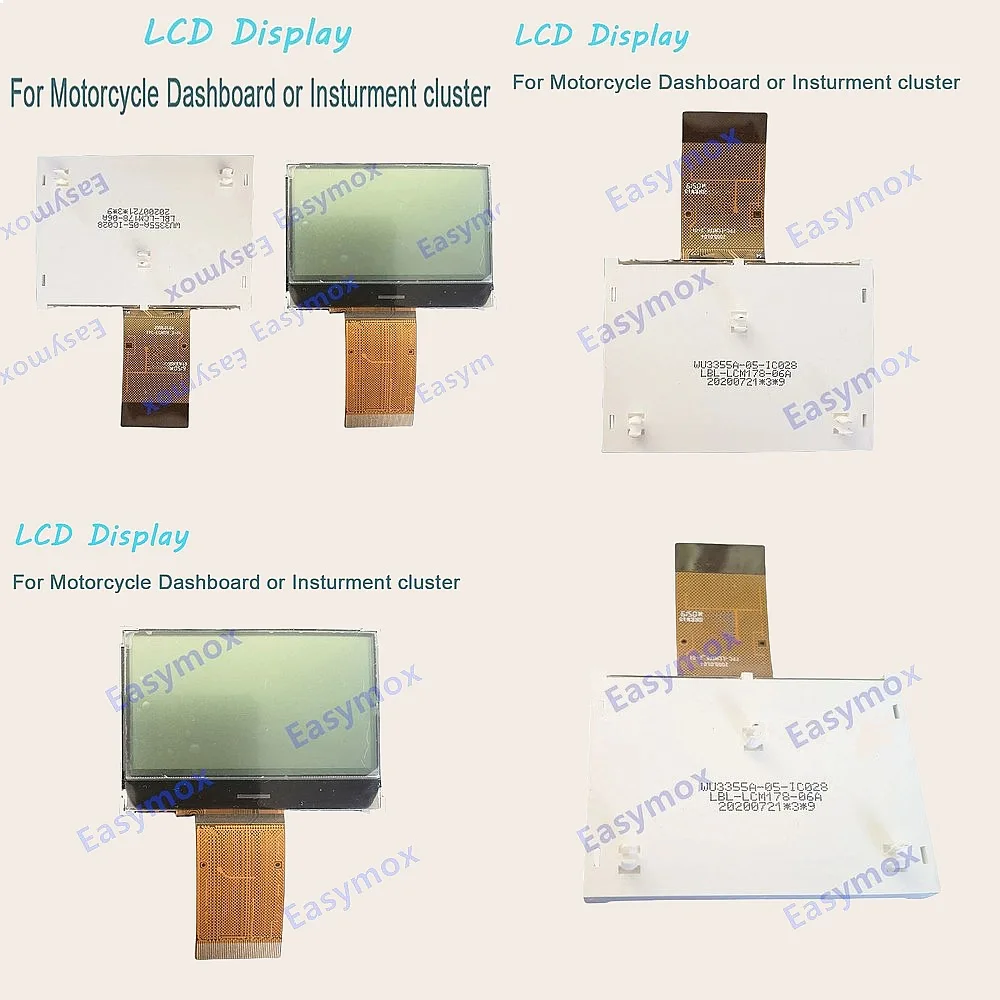 Genuine Motorcycle LCD Digital Speedometer Dashboard Gauge Display Screen Repairment for Honda Yamaha LBL-LCM178-06A
