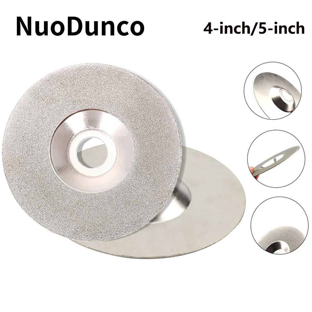 4/5 بوصة شحذ شفرة قطع أداة جلخ القرص السلطانية على شكل عجلة طحن بتصميم ماسة ل زاوية طاحونة تلميع وطحن 1 قطعة