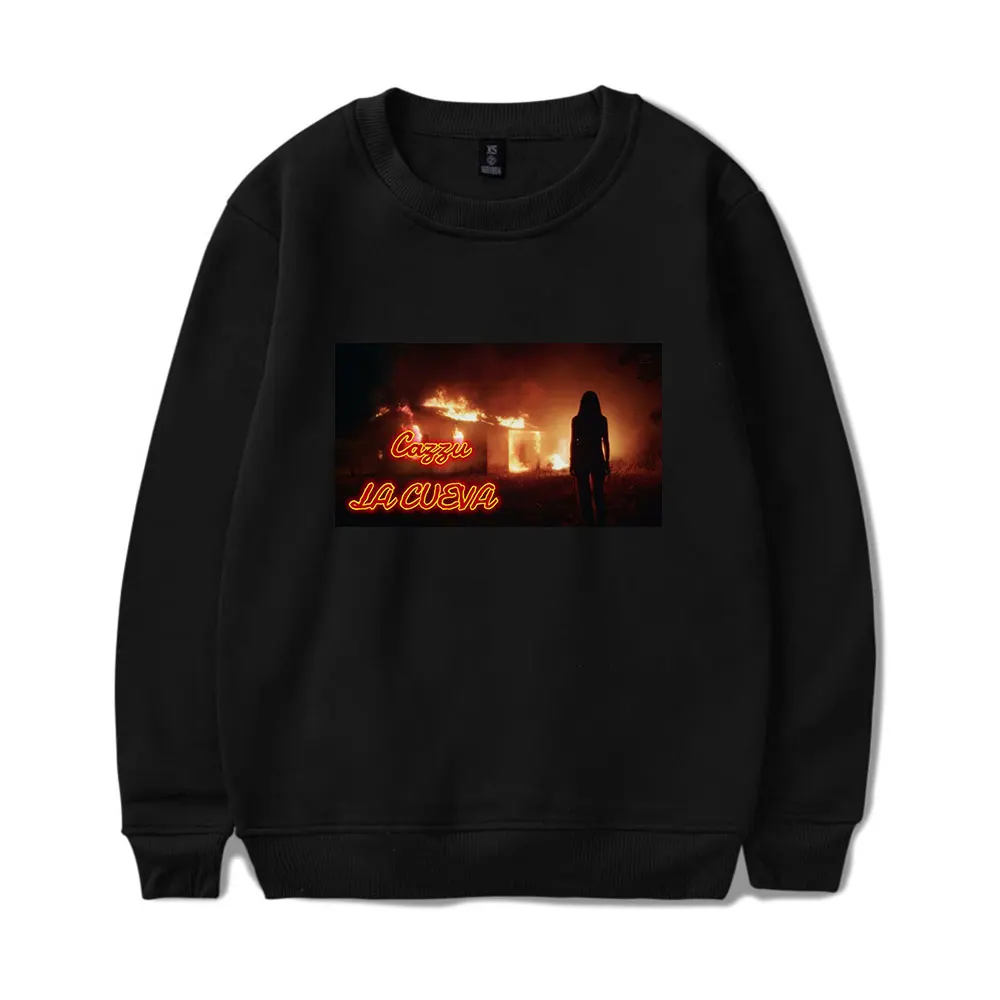 Cazzu La Cueva Sudadera con capucha Vintage 90s Merch Sudadera Jersey Harajuku Streetwear Outwear Sudadera unisex