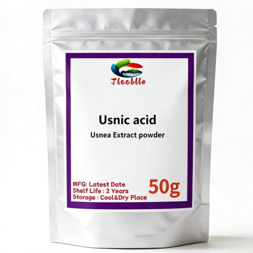 

High Quality Makeup Usnic Acid 98%, Usnea Extract Powder Preservative Free Shipping